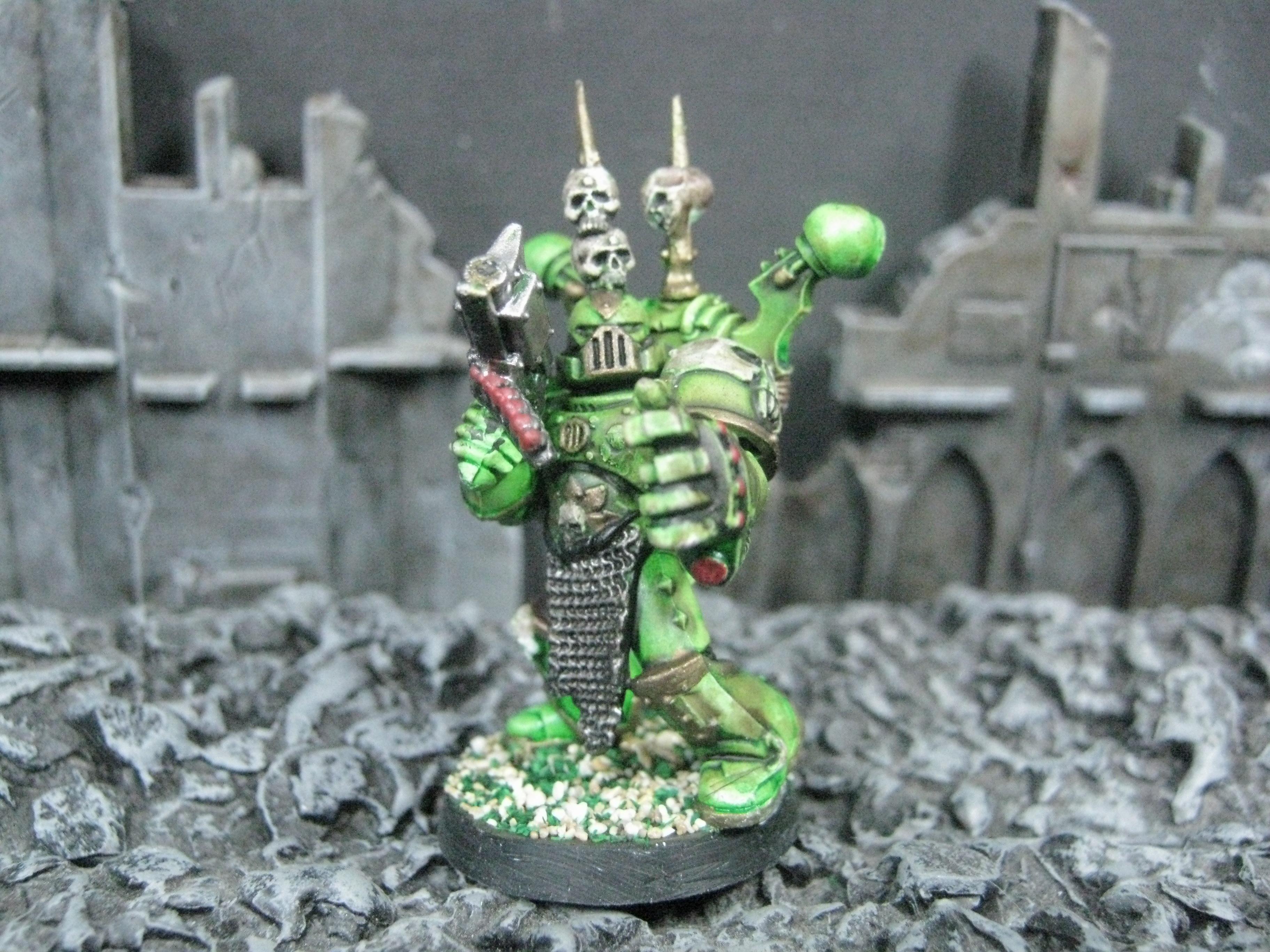 Aspiring Champion, Chaos Space Marines, Conversion, Death Guard, Nurgle